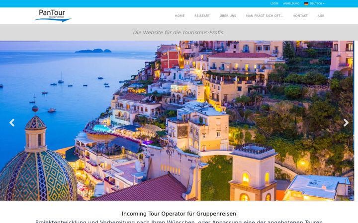 Screenshot of italienerleben.com