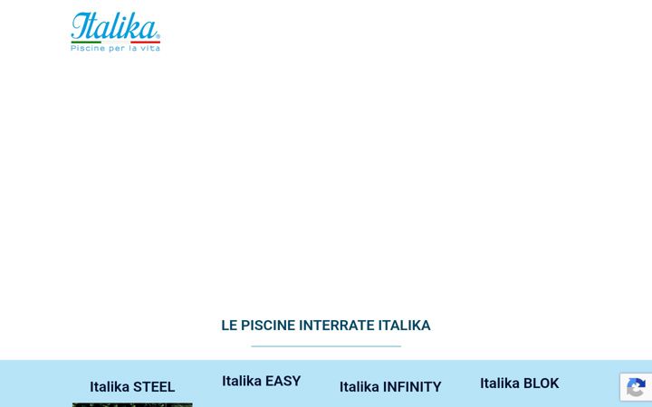 Screenshot of italikapiscine.it