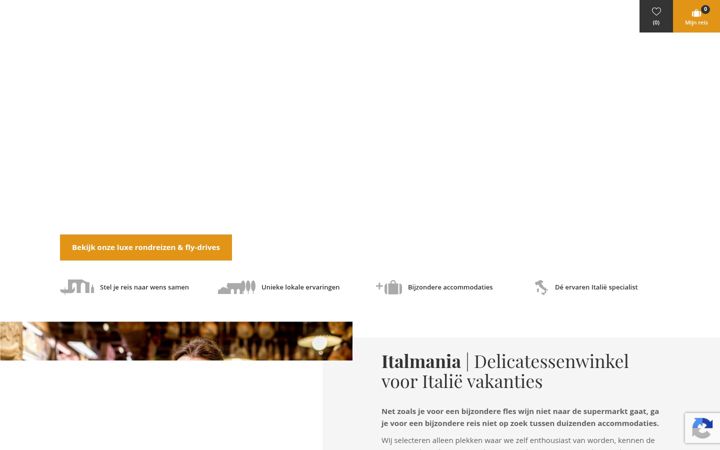 Zrzut ekranu italmania.nl