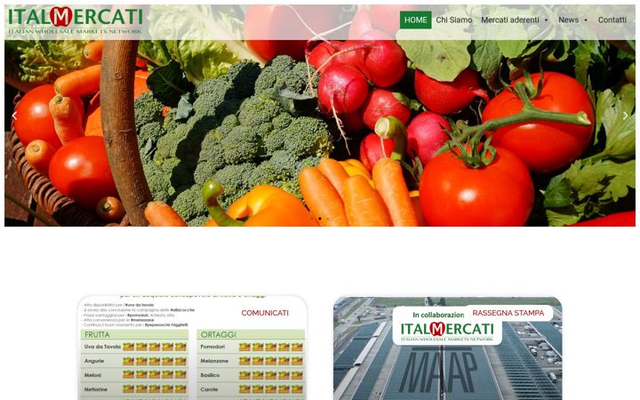 Screenshot of italmercati.it