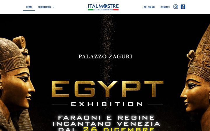 Screenshot of italmostre.it