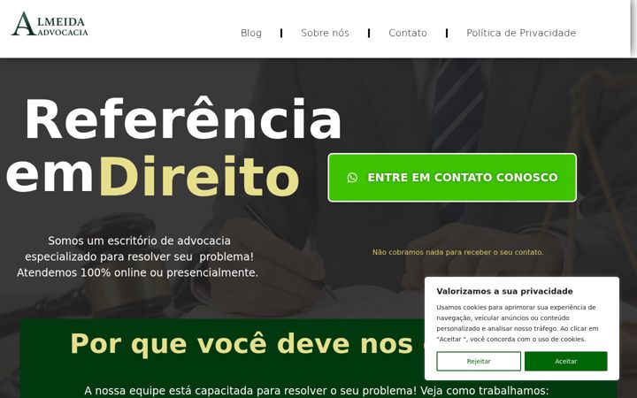Screenshot of italoalmeidaadv.com.br