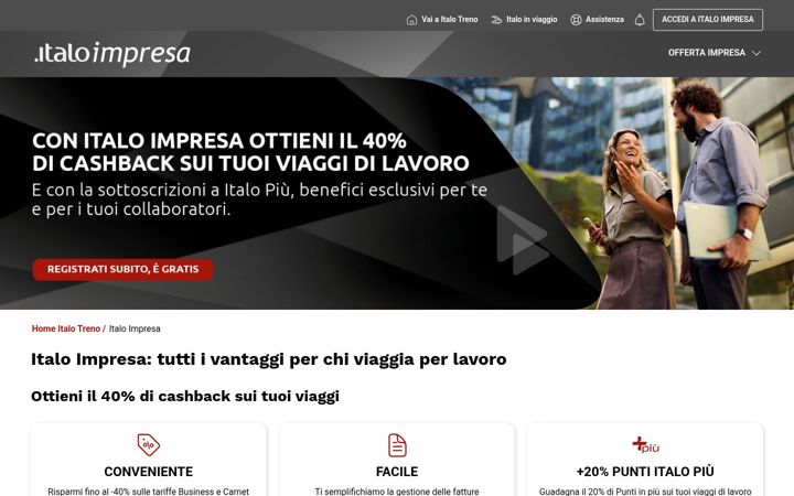 Screenshot of italoimpresa.it