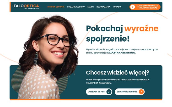 Skærmbillede af italooptica-aleksandrow.pl