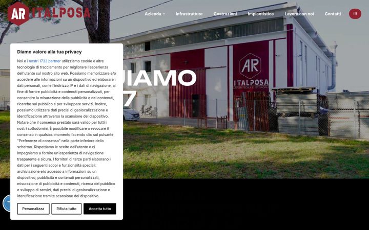 Screenshot of italposa.it