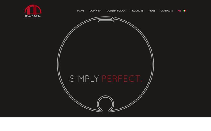 Screenshot of italprofil.it