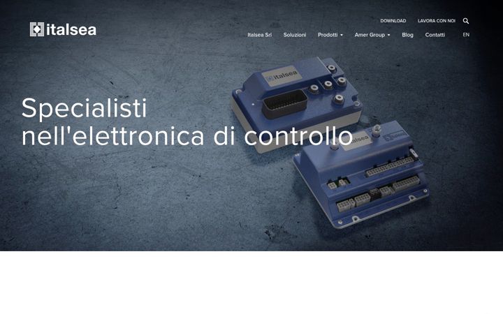 Screenshot of italseasrl.it