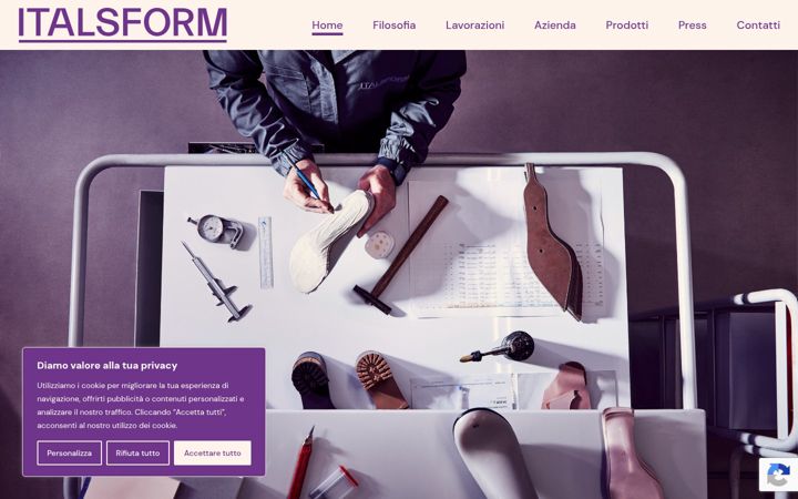 Screenshot of italsform.it