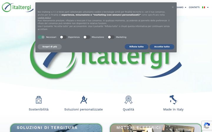 Screenshot of italtergi.it