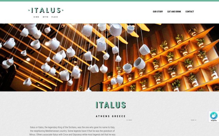 Screenshot of italus.gr