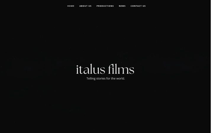 Screenshot of italusfilms.com