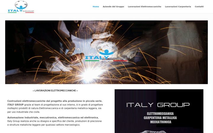 Screenshot of italy-group.it
