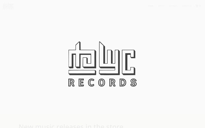 Screenshot von italycrecords.com