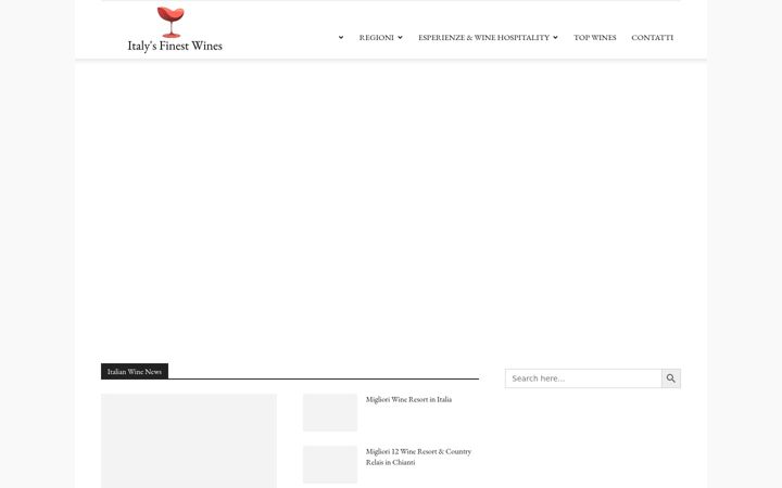 Screenshot of italysfinestwines.it