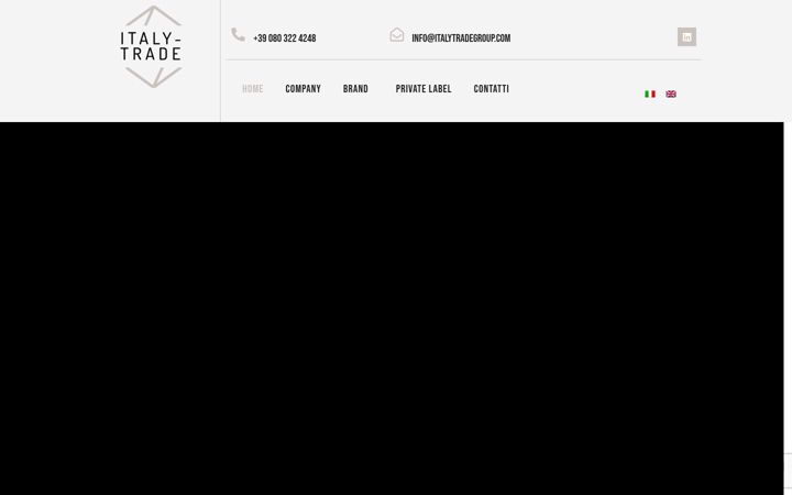 Screenshot of italytradegroup.com