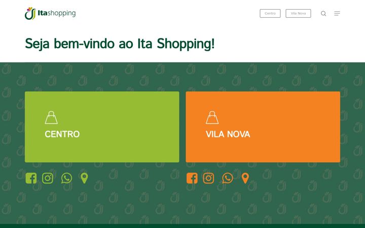 Screenshot of itashopping.com.br