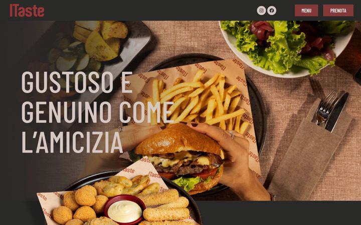 Screenshot of itastefood.it