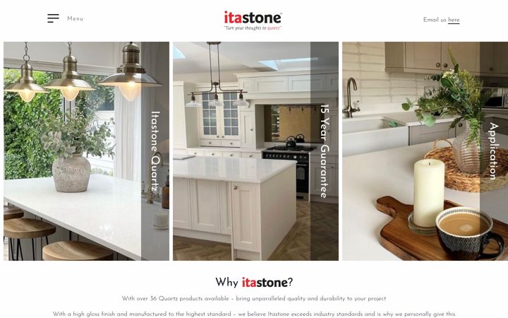 Screenshot of itastone.co.uk
