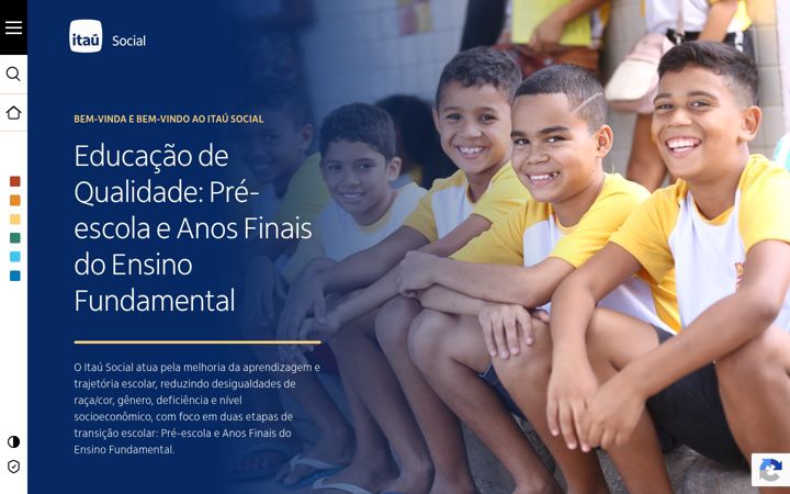 Screenshot of itausocial.org.br