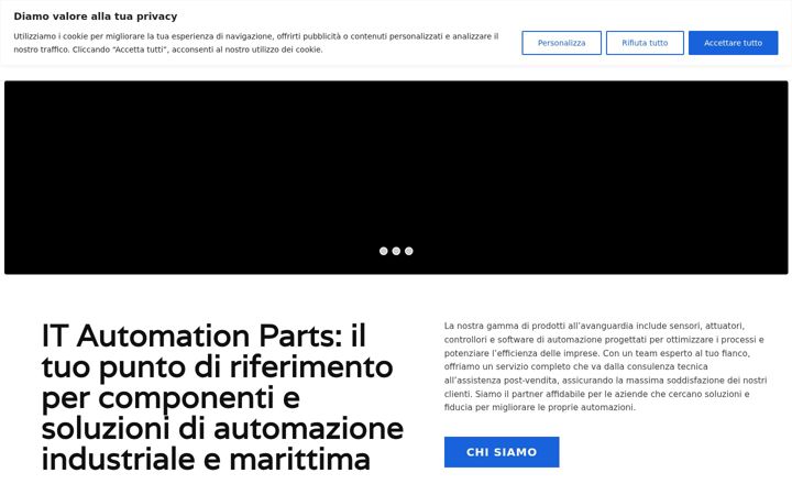 Screenshot of itautomationparts.com