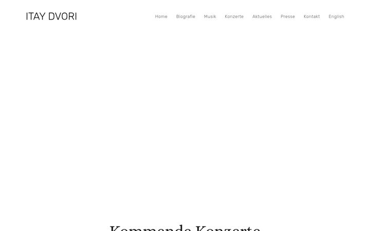 Screenshot of itaydvori.com