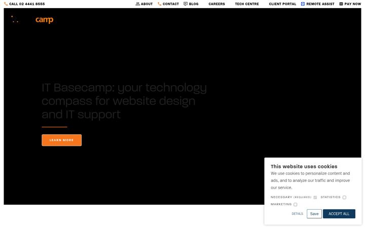 Screenshot of itb.net.au