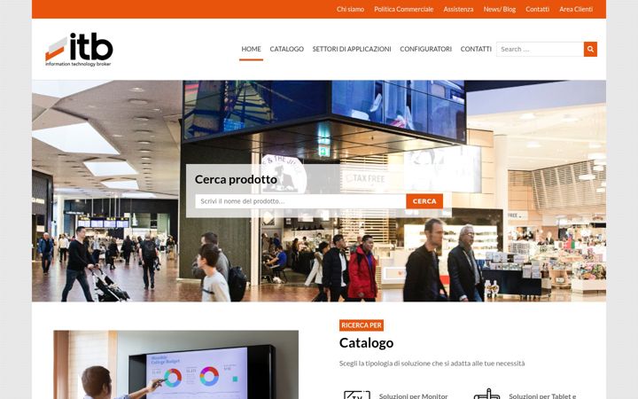 Screenshot of itbsolution.it