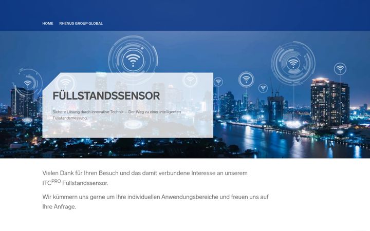 Screenshot of itc-pro.de
