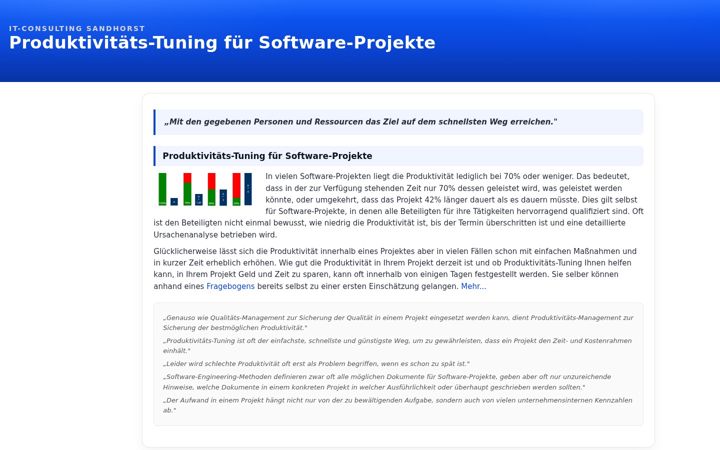 Screenshot of itc-sandhorst.de