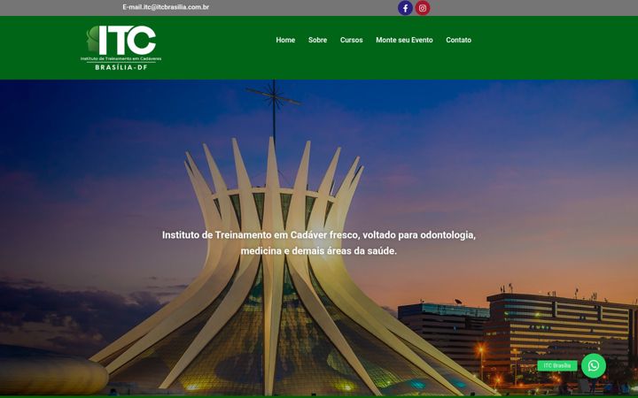 Screenshot of itcbrasilia.com.br