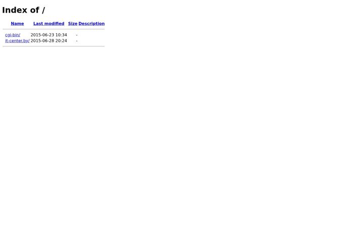 Screenshot von itcdns.com