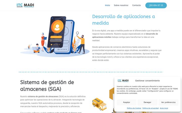 Screenshot of itcmadi.com