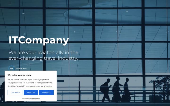 Screenshot of itcompany-sa.com