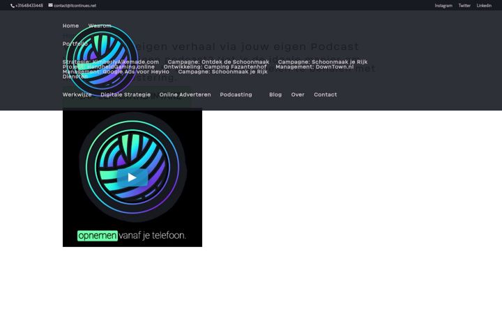 Screenshot of itcontinues.net