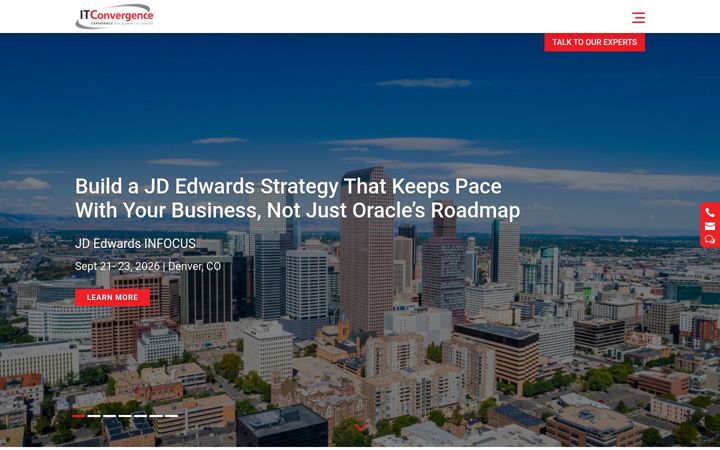 Screenshot of itconvergence.com
