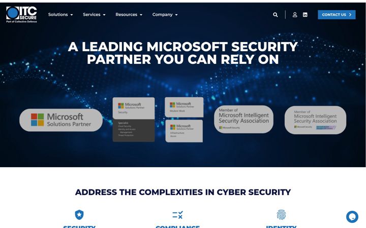 Screenshot of itcsecure.com