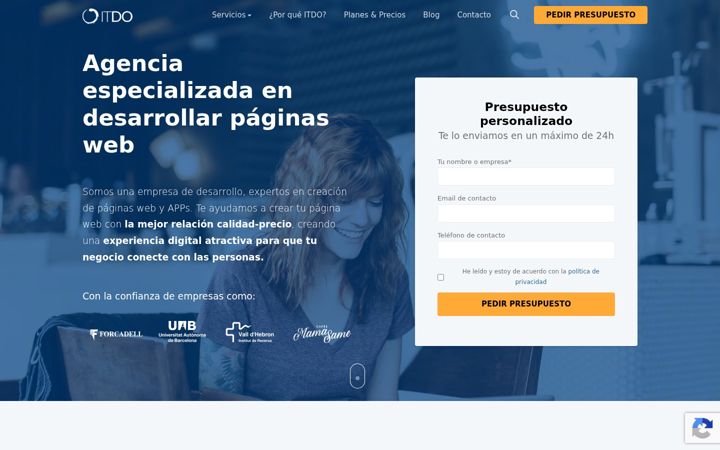 Screenshot of itdo.com