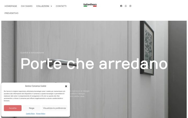 Screenshot of itdoorsporte.it