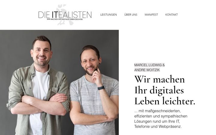 Screenshot of itealisten.com