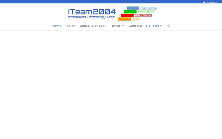 Screenshot of iteam2004.it