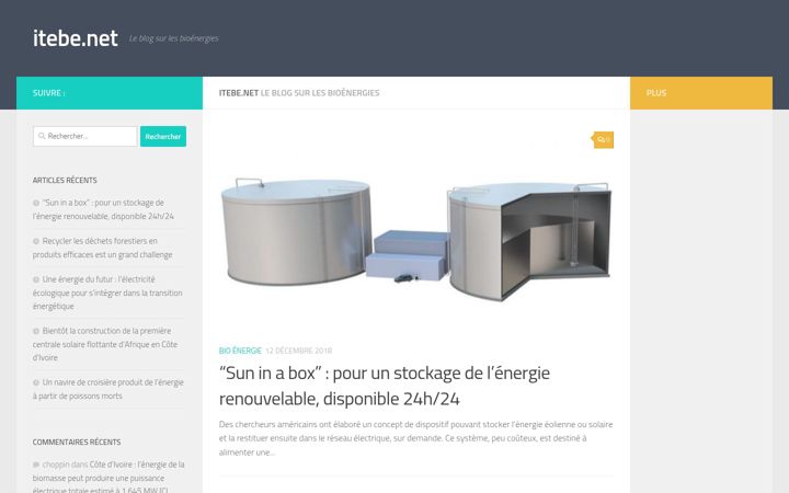 Screenshot of itebe.net