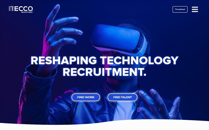 Screenshot of itecco.co.uk