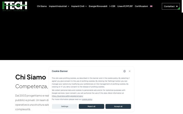 Screenshot of itechimpiantitecnologici.it
