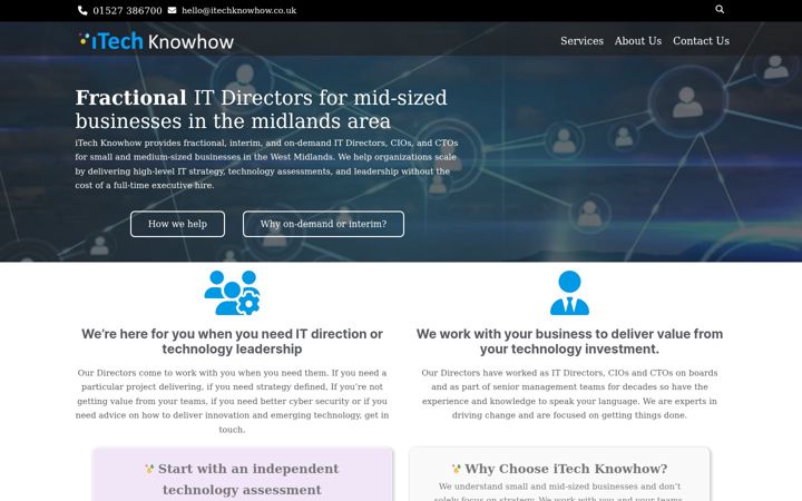 Screenshot of itechknowhow.co.uk