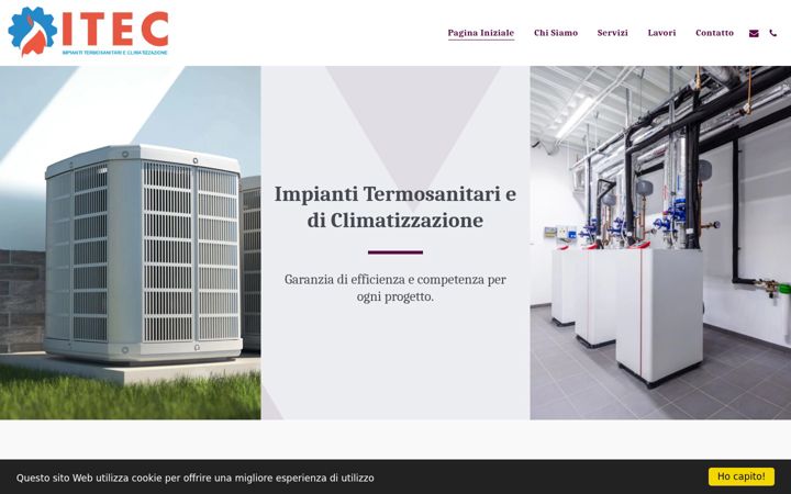 Screenshot of itectortona.it