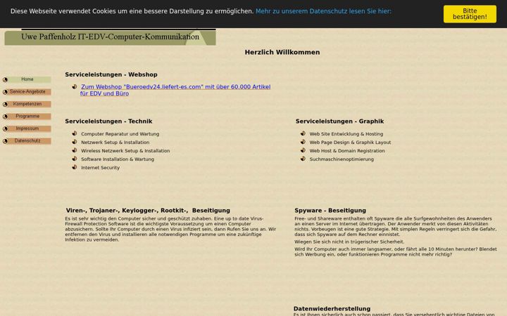 Screenshot of itedv24.de