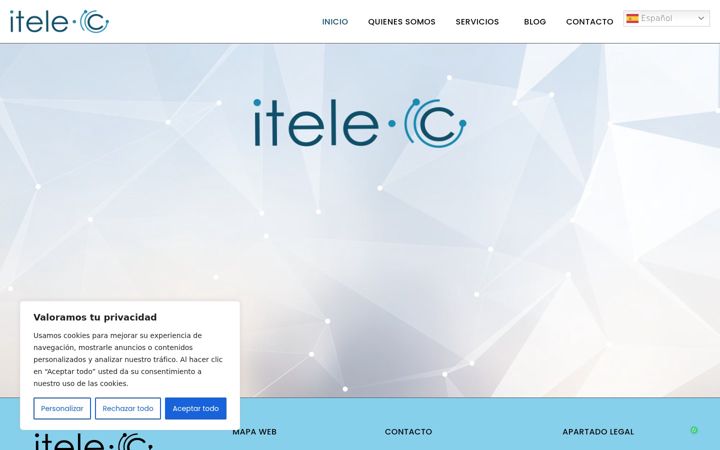 Screenshot of itele-c.es