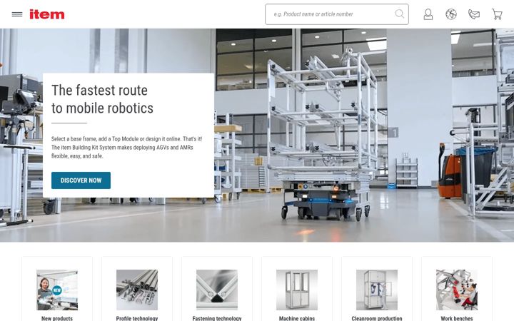 Screenshot of item24.com