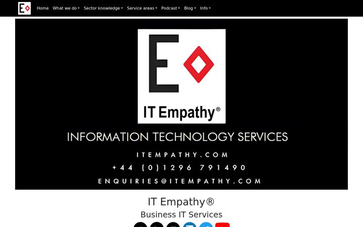 Screenshot of itempathy.com