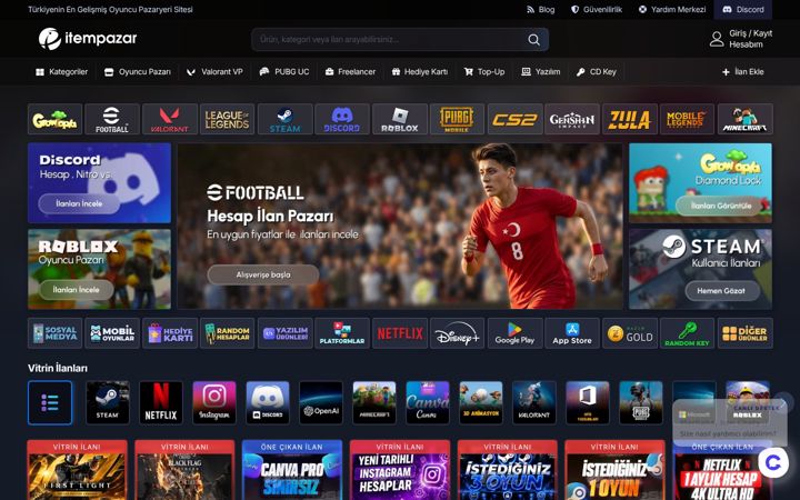 Screenshot of itempazar.com